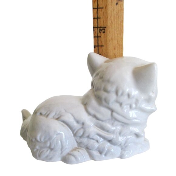 Goebel Persian Cat Kitten Porcelain Vintage Figurine -  Cat Lady Person Lover - Picture 5 of 6